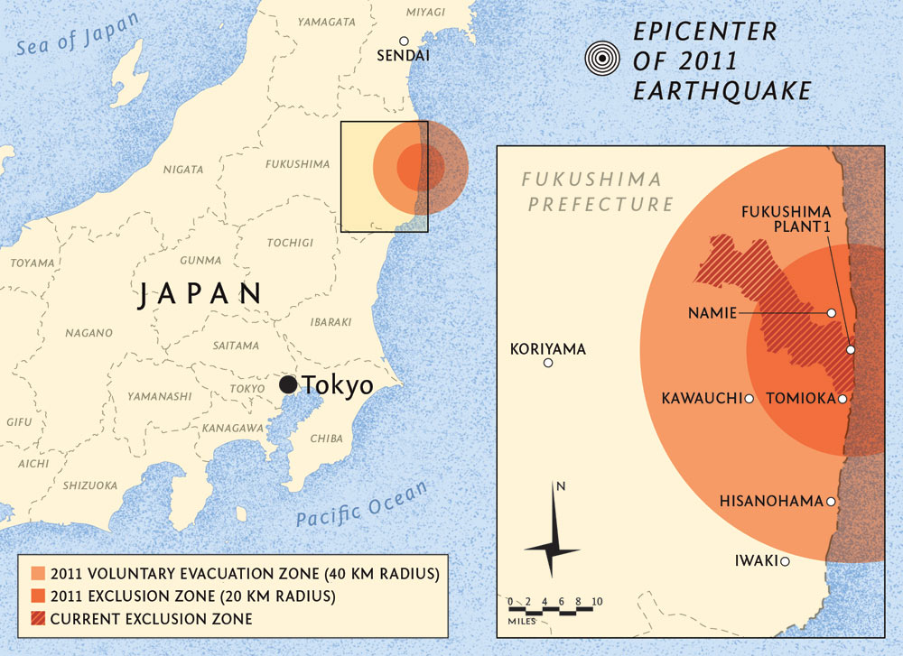 Aftermath Of the Fukushima Nuclear Disaster - In 40 Photos
