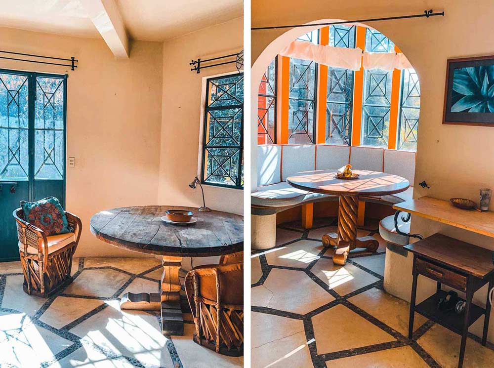 Interiors Of Casa Safta, With Sunlight Seeping Through The Windows